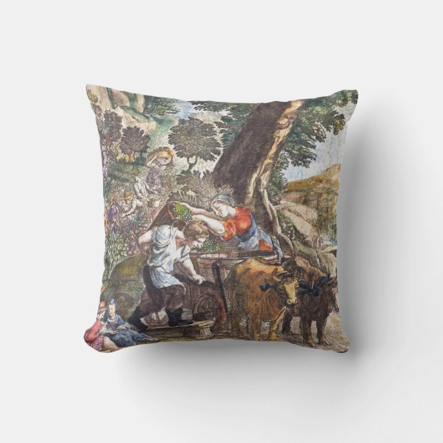 Frans Land Home Decor Pillow -  Kussen (Voorkant)