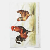 Frans Land Home Decor - Rooster en Hen Theedoek (Verticaal)