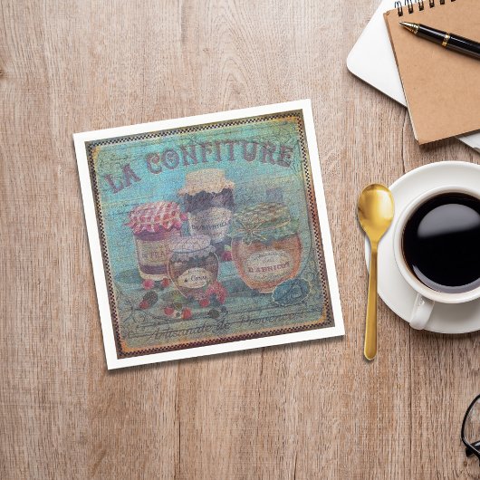 Frans land houdt jam Jars-vaartuigen in stand Servet