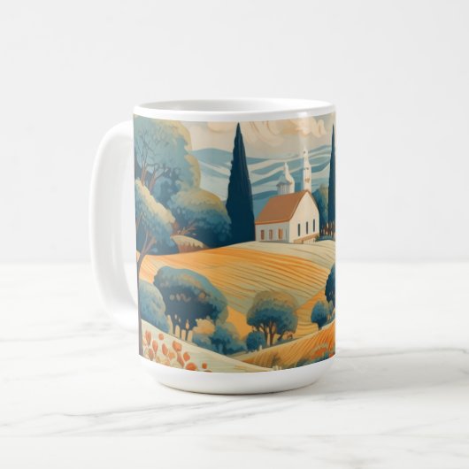 Frans Land Koffiemok (Voorkant links)