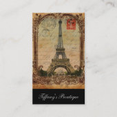 frans land moderne  parijs eiffeltoren visitekaartje (Voorkant)