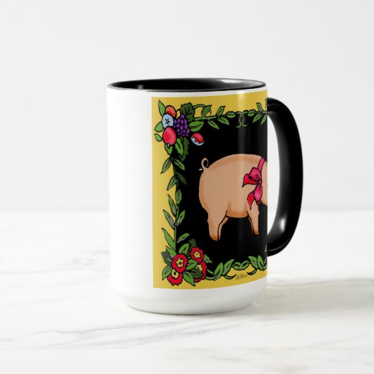 Frans land Pigmug Mok (Voorkant rechts)