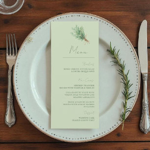 Frans Land Rozemarijn Sage Groen Rustiek Menu