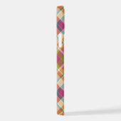 Frans Land Shabby Chic Flair Madras Patroon iPhone Hoesje (Rechterkant)