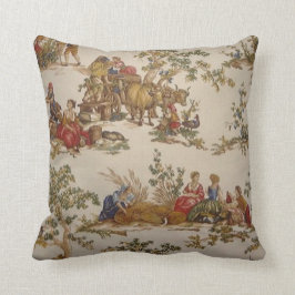 Frans land Toile Print MoJo Sierkussen