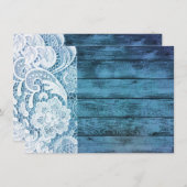 frans land - tsjechische schuur - hout en kant kaart (Voorkant / Achterkant)