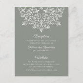 Frans Land Tuin Kant uitnodigingen (Voorkant)