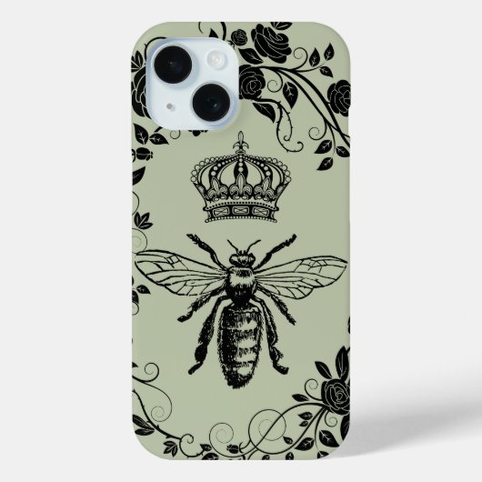 frans land Victoriaans kroon koningin bijen Case-Mate iPhone Case (Achterkant)