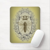 frans land Victoriaans kroon koningin bijen Muismat (Met muis)