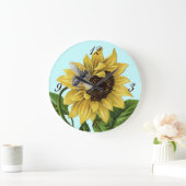  Frans land - Zonnebloemhoningbijen Grote Klok (Huis)