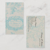  Frans landblauw schilderen Visitekaartje (Voorkant / Achterkant)