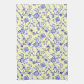 Frans landelijk blauw theedoek (Verticaal)