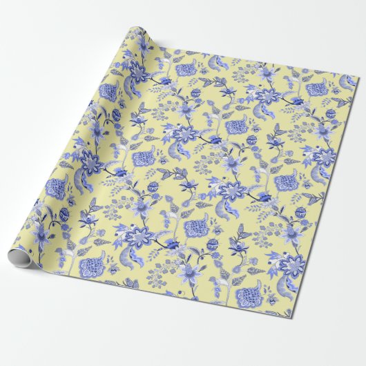 Frans landelijk  cadeaupapier (Uitgerold)