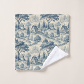 Frans landschap bad handdoek (Wasdoekje)
