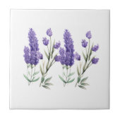 Frans Lavendel Patroon Tegeltje (Voorkant)
