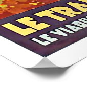  Frans Le Transpyrénéen Travel Poster (Hoek)