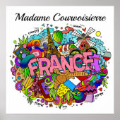 Frans leraar of Frans Poster (Voorkant)