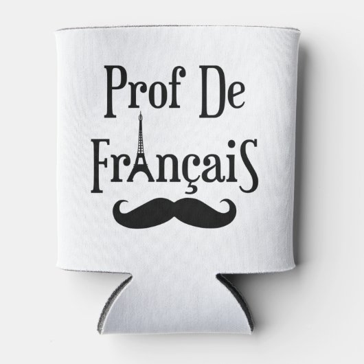 Frans leraar professor Prof. de Francais Blikjeskoeler (Voorkant)