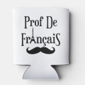 Frans leraar professor Prof. de Francais Blikjeskoeler (Achterkant)