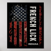 Frans Lick Indiana Poster (Voorkant)