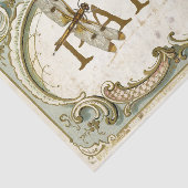 Frans Lijst Dragonfly Butterfly Tissuepapier (Detail)