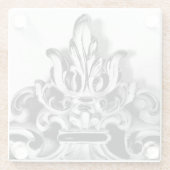 Frans Lijst Glazen Onderzetter (Achterkant)