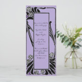 Frans Lijst kunstmatig opgerold Kaart (Staand voorkant)