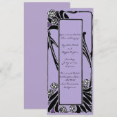 Frans Lijst kunstmatig opgerold Kaart (Voorkant / Achterkant)