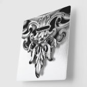 Frans Lijst Vierkante Klok (Hoek)