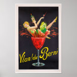 Frans liqueur Alcohol Art Deco Poster<br><div class="desc">Een reproductie van een adverteren poster voor een Frans Alcohol-merk Retro Art Deco poster ca. 1930. Digitaal gerenoveerd om de originele kleuren uit te brengen,  zelfs beter en zo vele onvolkomenheden te bevestigen mogelijk.</div>