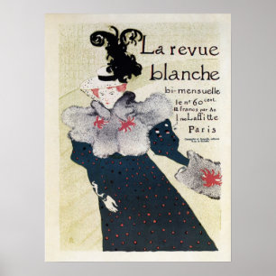  Frans literair magazine en La Revue Blanc Poster
