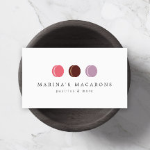 FRANS MACARON TRIO LOGO 3 op Wit