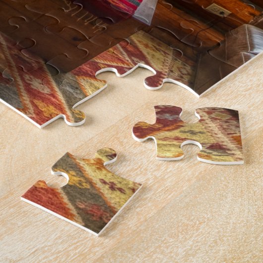 FRANS MAID LOG HOUSE PUZZZLE LEGPUZZEL (Zijkant)