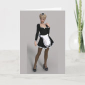 FRANS MAID WENSKAART, BLANK INSIDE KAART (Voorkant)