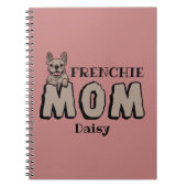 frans mam frans bulldog lover aangepaste naam notitieboek (Voorkant)