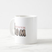 frans mam frans bulldog lover bruin koffiemok (Voorkant links)