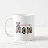 frans mam frans bulldog lover bruin koffiemok (Links)