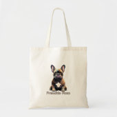 frans mam frans bulldog Moederdag Tote Bag (Voorkant)