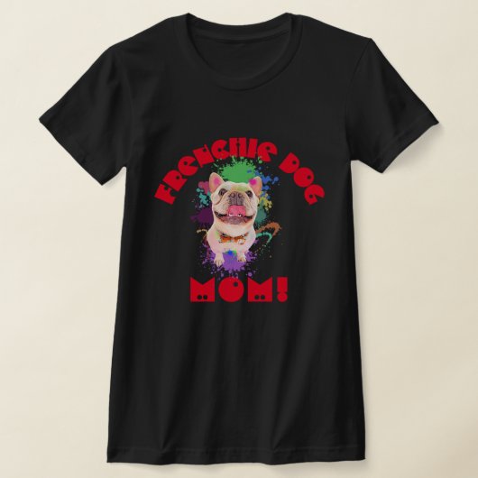 frans mam Hondenliefhebber beste hond mam ooit T-shirt (Laagn)