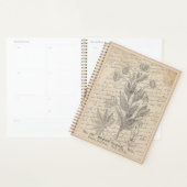Frans Manuscript Hellebore Botanical Jardin Planner (Display)