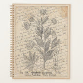 Frans Manuscript Hellebore Botanical Jardin Planner (Voorkant)