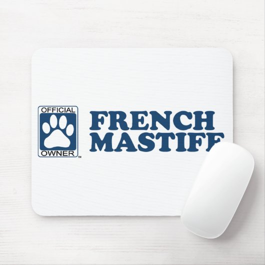 Frans Mastiff Blue Muismat (Met muis)