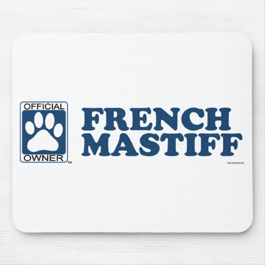 Frans Mastiff Blue Muismat (Voorkant)