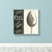 Frans Menu Canvas Afdruk (Insitu (Houten vloer))