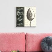 Frans Menu Canvas Afdruk (Insitu (Woonkamer))