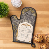 Frans Menu Oven Mitt Ovenwant (Top down)