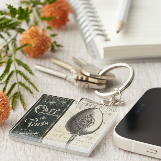 Frans Menu Sleutelhanger (Voorkant Rechts)