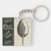 Frans Menu Sleutelhanger (Achterkant)