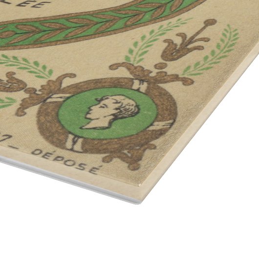  Frans merklabel Snijplank (Hoek)