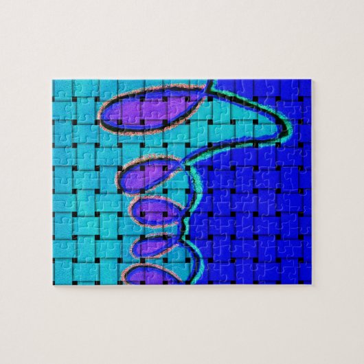 Frans met een Afrikaanse aanraking Legpuzzel (Horizontaal)